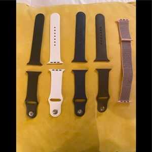 5 Apple Watch bands 40/42mm